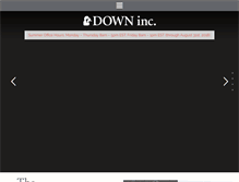 Tablet Screenshot of downinc.com